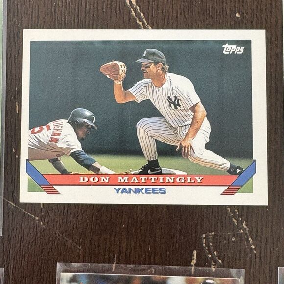 Don Mattingly 12 Card Lot NM  New York Yankees AL MVP Gold Glove All Star - Picture 4 of 12
